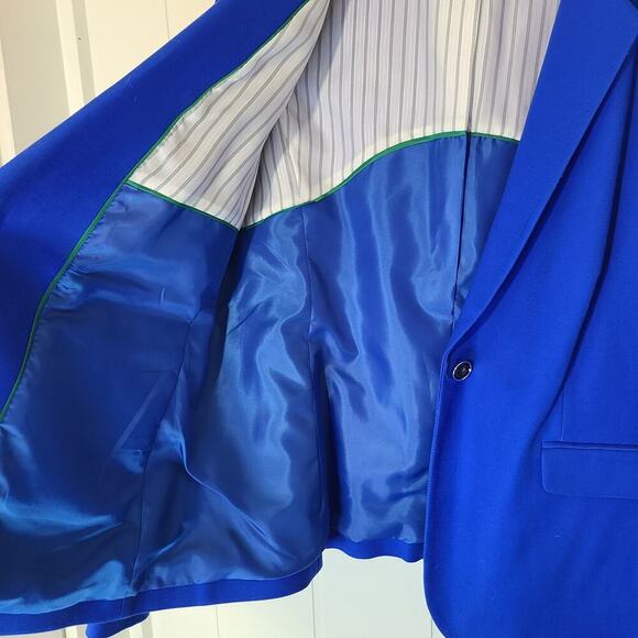 Vince Camuto NWT Cobalt Blue Blazer Size 14 - Picture 10 of 13
